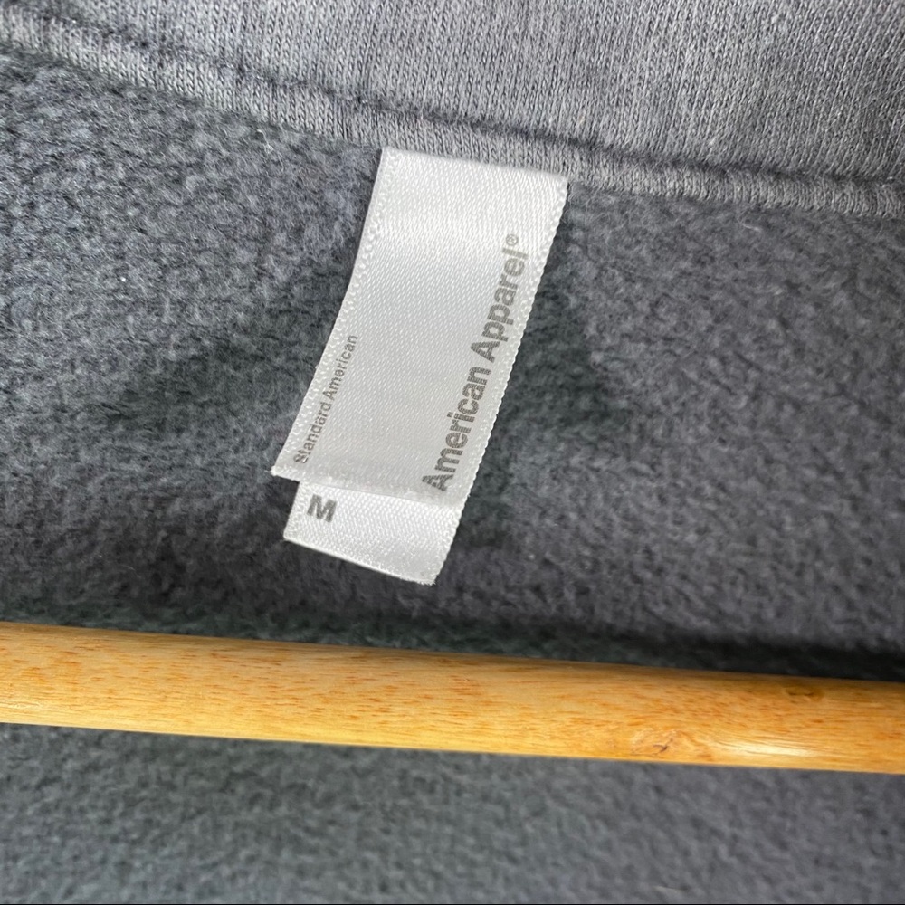 AMERICAN APPAREL Fat Rabbit Farm Zipper Sweatshirt - Picture 5 of 13
